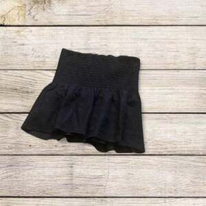 American Eagle Black Smocked Halter Top